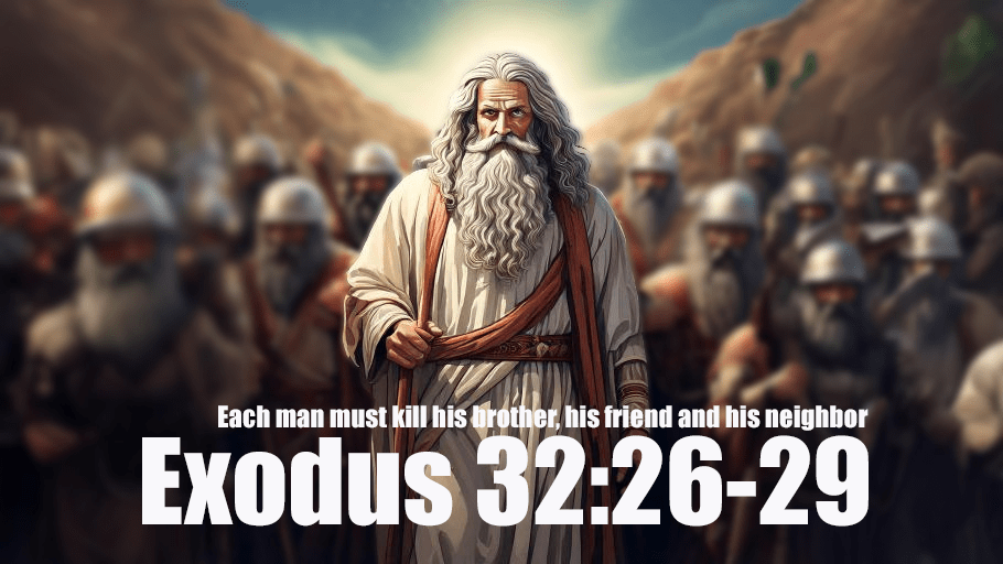 The Lord Orders Moses to Order Fratricide, Amicicide, and Filicide